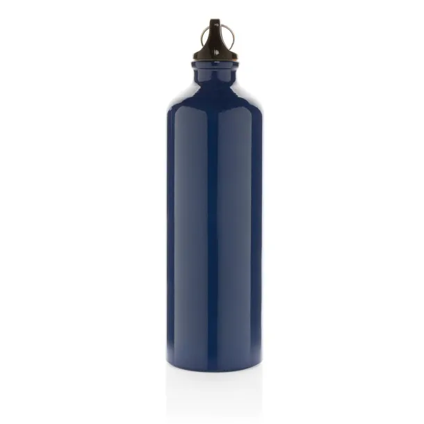 XL aluminijska boca za vodu s karabinerom - XD Collection Plava Crna