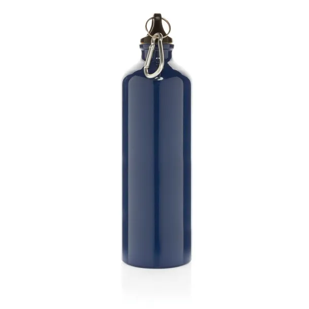  XL aluminijska boca za vodu s karabinerom - XD Collection Plava Crna