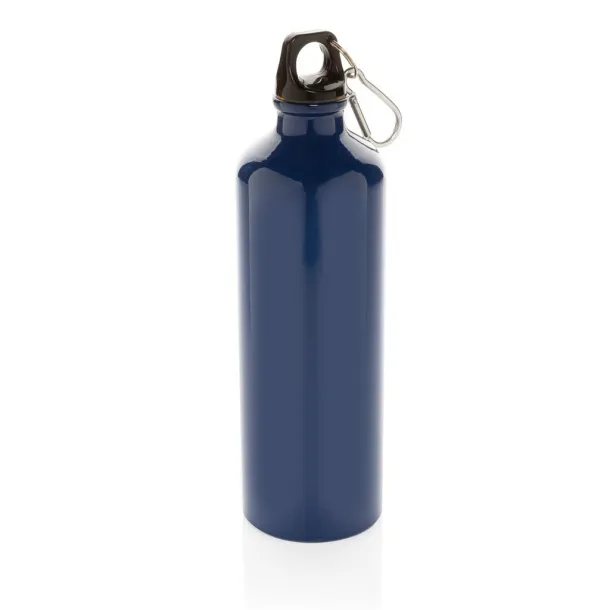  XL aluminijska boca za vodu s karabinerom - XD Collection Plava Crna