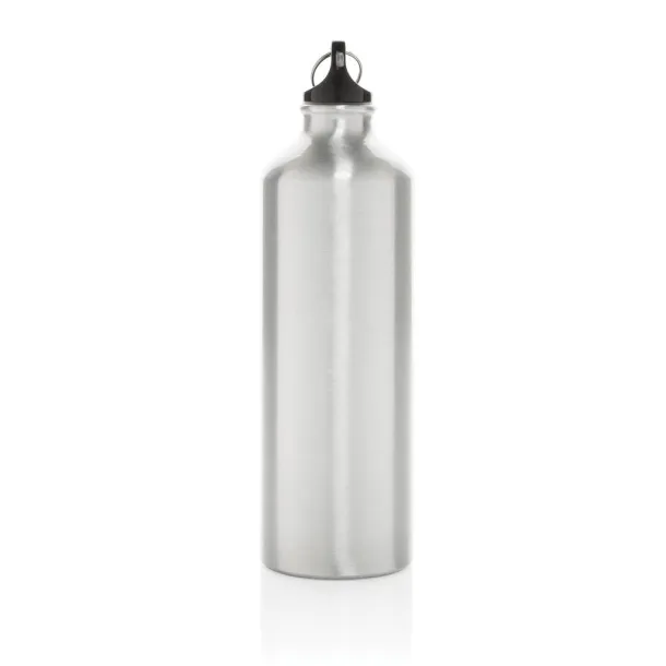  XL aluminijska boca za vodu s karabinerom - XD Collection Srebrna Crna