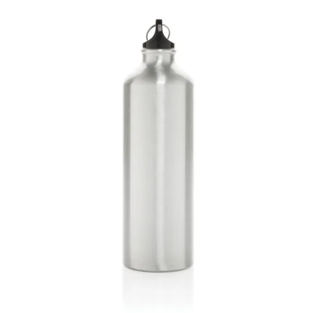  XL aluminijska boca za vodu s karabinerom - XD Collection Srebrna Crna