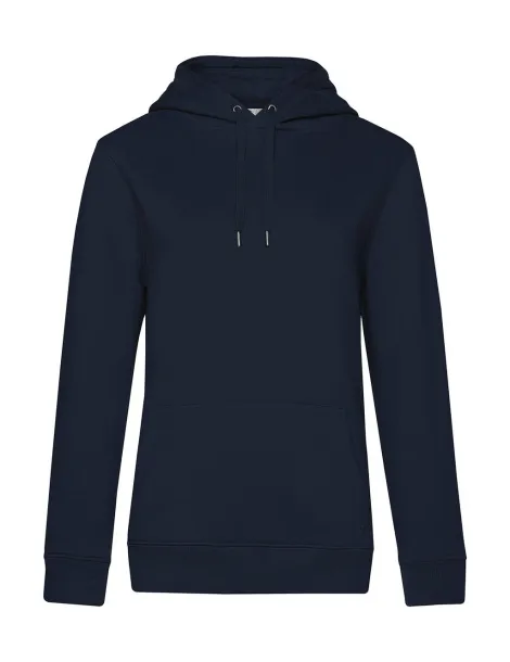  QUEEN ženski hoodie, 280 g/m² - B&C Mornarsko plava