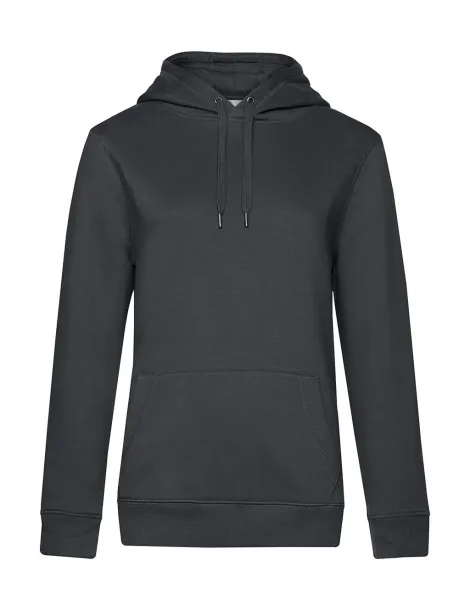  QUEEN ženski hoodie - B&C Asphalt