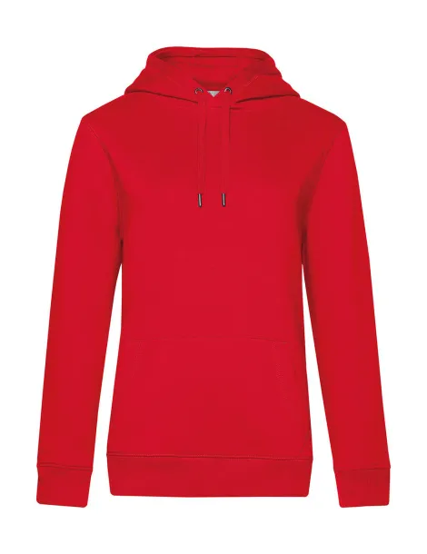  QUEEN ženski hoodie - B&C Crvena