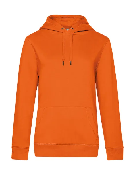  QUEEN ženski hoodie - B&C Pure Orange