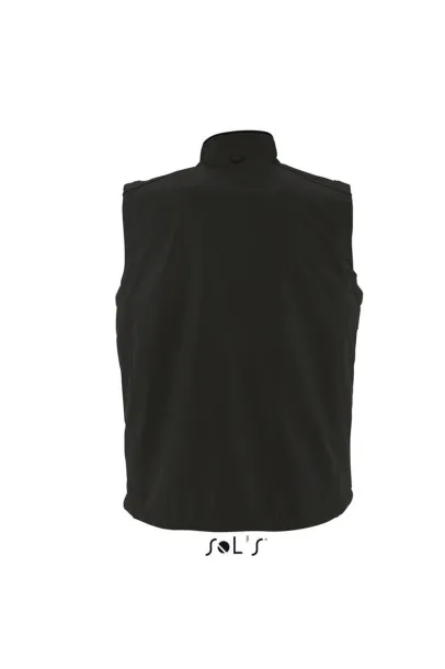  SOL'S RALLYE MEN - SLEEVELESS SOFTSHELL JACKET - SOL'S Black