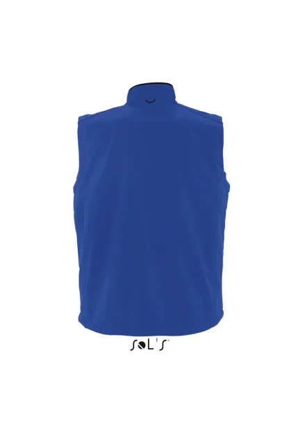  SOL'S RALLYE MEN - SLEEVELESS SOFTSHELL JACKET - SOL'S Royal blue