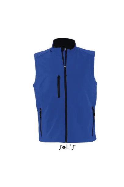  SOL'S RALLYE MEN - SLEEVELESS SOFTSHELL JACKET - SOL'S Royal blue