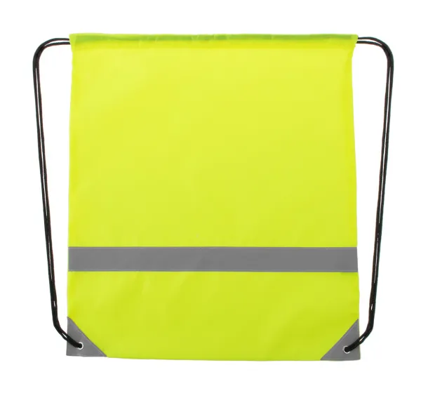 Vidraw reflective drawstring bag Yellow