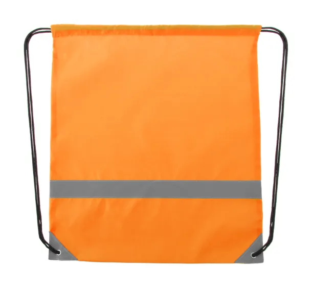 Vidraw reflective drawstring bag Orange