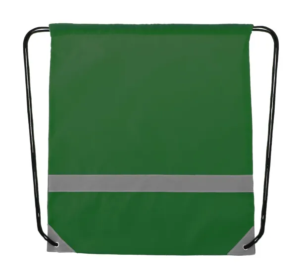 Vidraw reflective drawstring bag Green