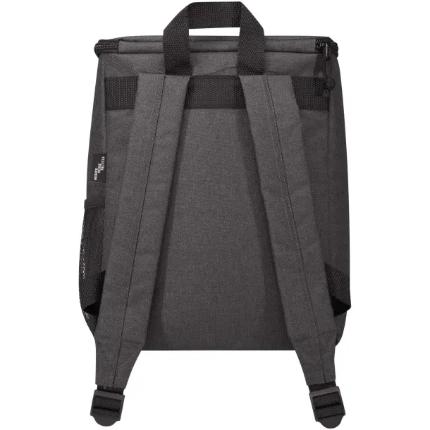 Excursion RPET cooler backpack Heather Charcoal