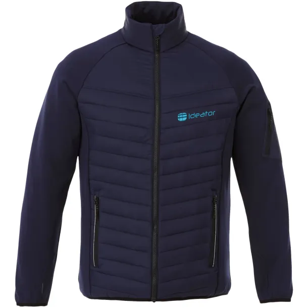 Banff hybrid insulated jacket - Elevate Life Navy Blue