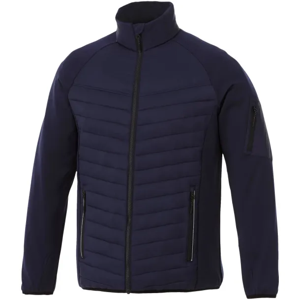 Banff hybrid insulated jacket - Elevate Life Navy Blue