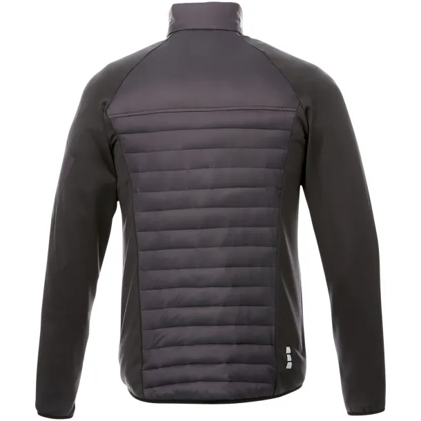 Banff hybrid insulated jacket - Elevate Life Storm grey