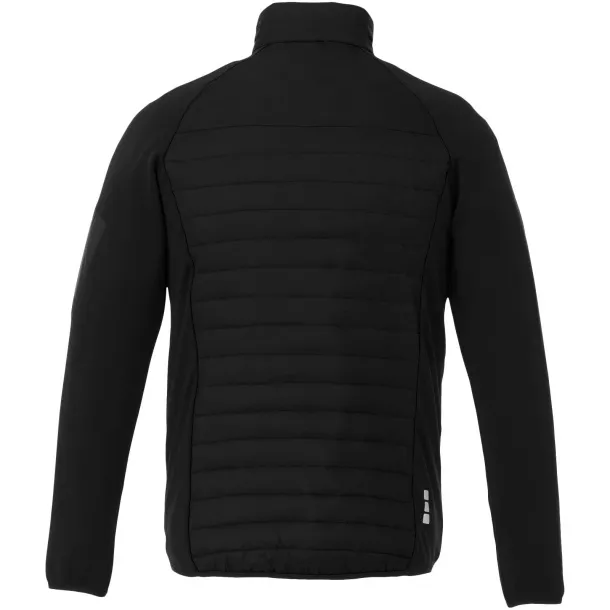 Banff hybrid insulated jacket - Elevate Life Solid black