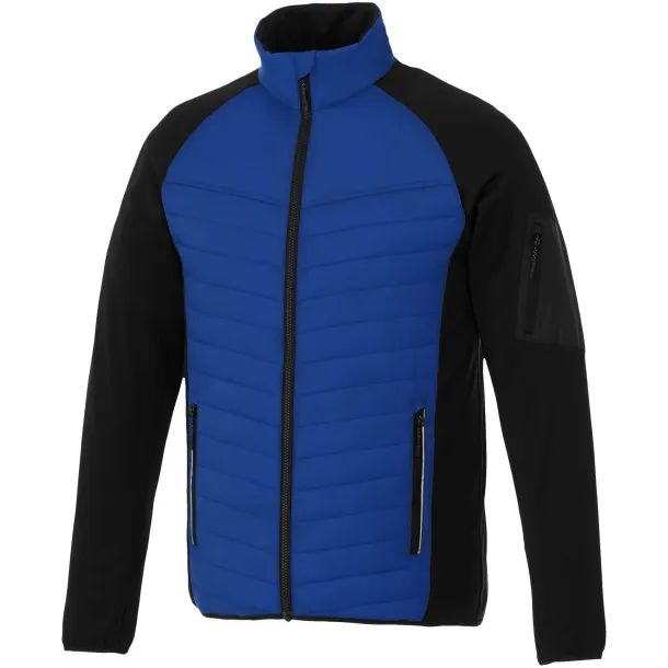 Banff hybrid insulated jacket - Elevate Life Blue