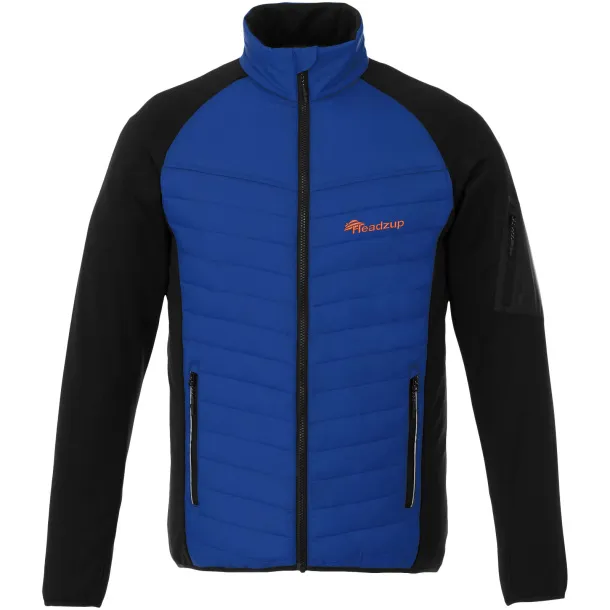 Banff hybrid insulated jacket - Elevate Life Blue