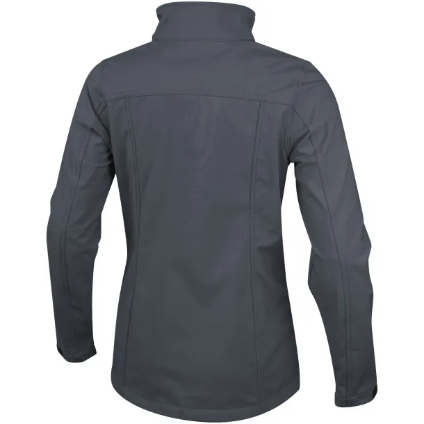 Maxson softshell ladies jacket - Elevate Life Storm grey