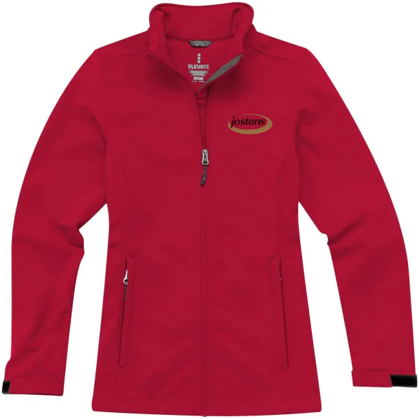 Maxson softshell ladies jacket - Elevate Life Red