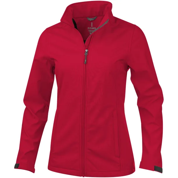 Maxson softshell ladies jacket - Elevate Life Red