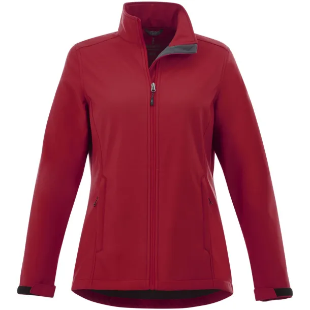 Maxson softshell ladies jacket - Elevate Life Red