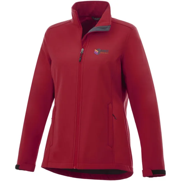 Maxson softshell ladies jacket - Elevate Life Red