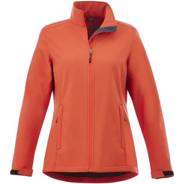 Maxson softshell ladies jacket - Elevate Life Orange