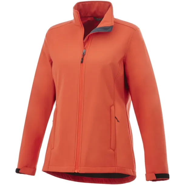 Maxson softshell ladies jacket - Elevate Life Orange