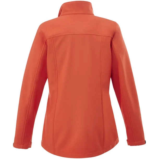 Maxson softshell ladies jacket - Elevate Life Orange