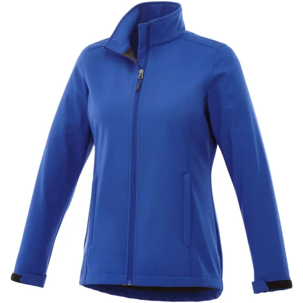 Maxson softshell ladies jacket - Elevate Life Ocean blue