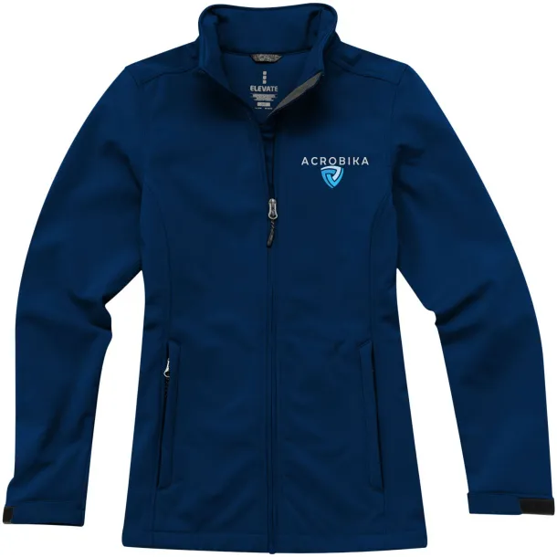 Maxson softshell ladies jacket - Elevate Life Navy Blue