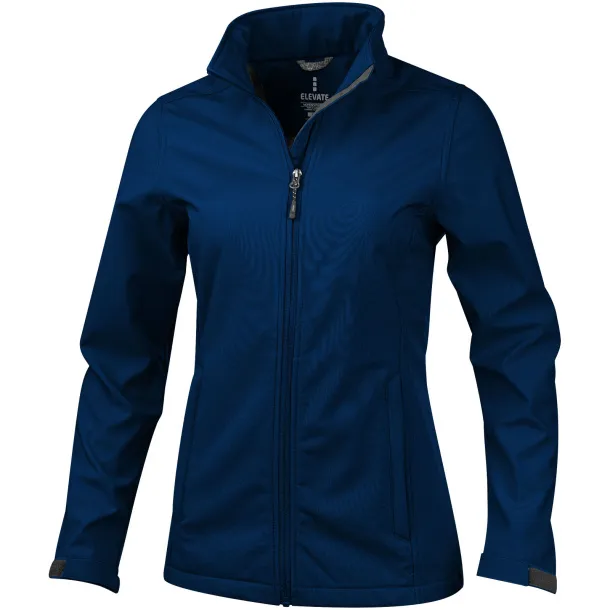 Maxson softshell ladies jacket - Elevate Life Navy Blue