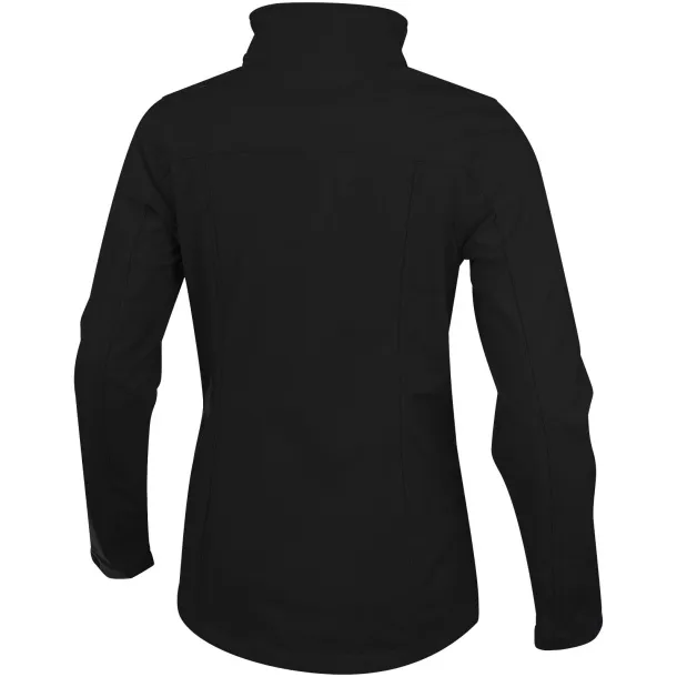 Maxson softshell ladies jacket - Elevate Life Solid black