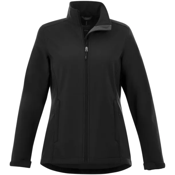 Maxson softshell ladies jacket - Elevate Life Solid black