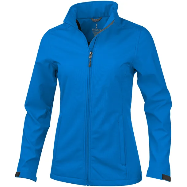 Maxson softshell ladies jacket - Elevate Life Blue