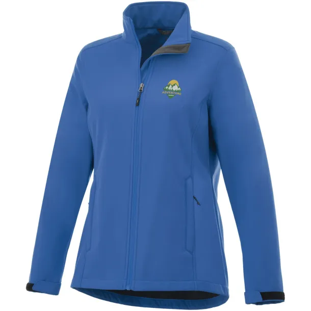 Maxson softshell ladies jacket - Elevate Life Blue