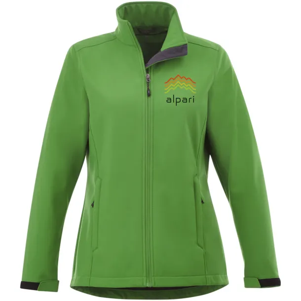 Maxson softshell ladies jacket - Elevate Life Fern green