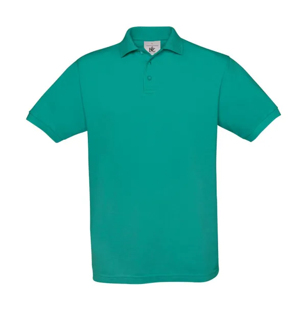  Safran Piqué Polo - B&C Real Turquoise