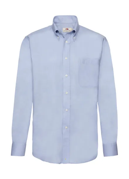  Oxford Shirt LS - Fruit of the Loom Oxford Blue