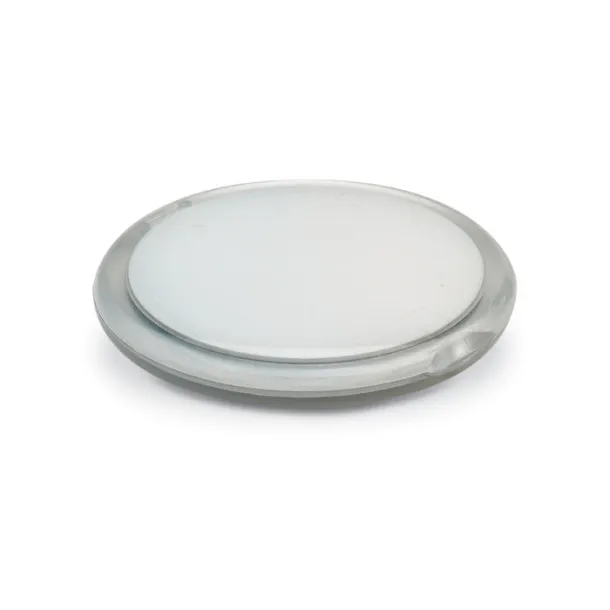 RADIANCE Rounded double compact mirror Transparent