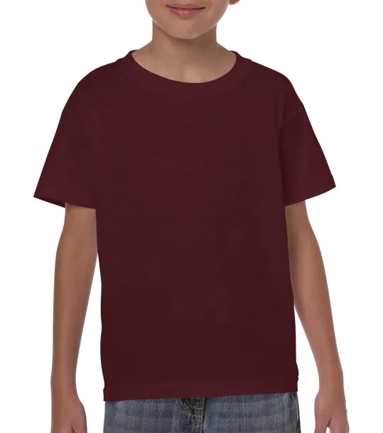  Dječja pamučna kratka majica, 180 g/m² - Gildan Maroon