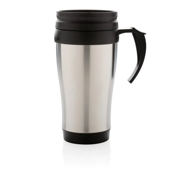  šalica od nehrđajućeg čelika, 350 ml - XD Collection Srebrna 
