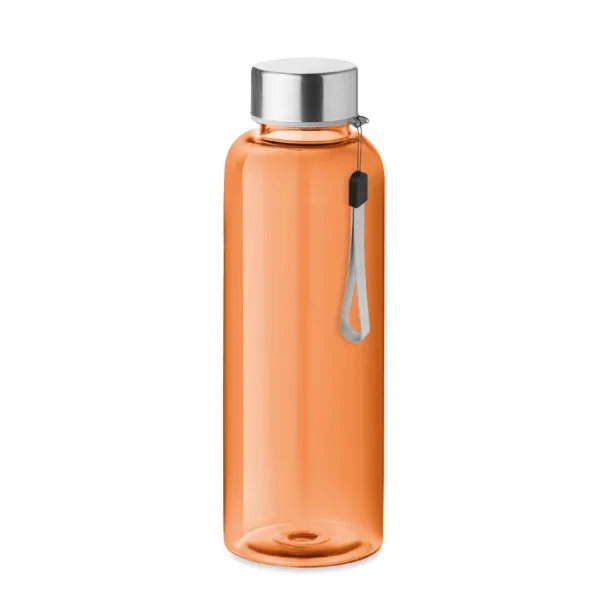 UTAH RPET RPET bottle 500ml transparent orange