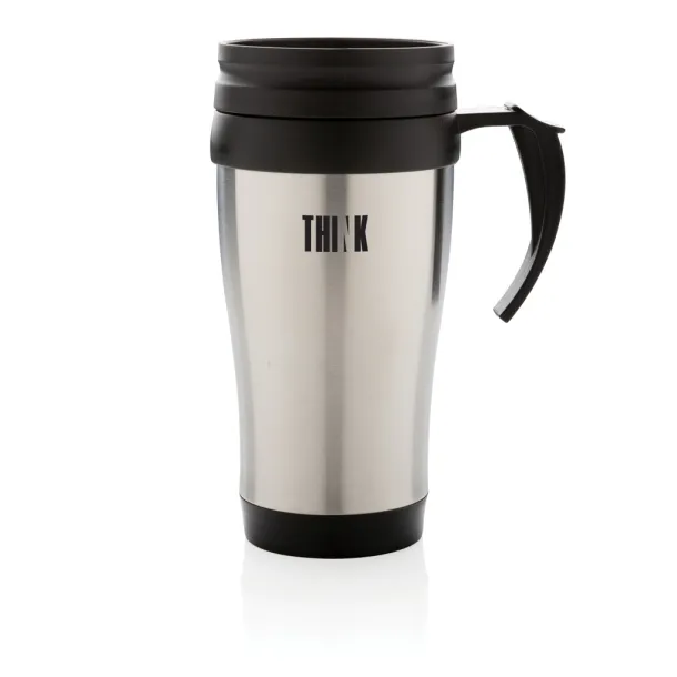  šalica od nehrđajućeg čelika, 350 ml - XD Collection Srebrna 