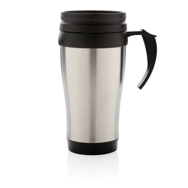  šalica od nehrđajućeg čelika, 350 ml - XD Collection Srebrna 
