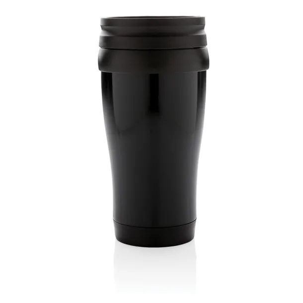  šalica od nehrđajućeg čelika, 350 ml - XD Collection Crna