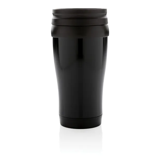  šalica od nehrđajućeg čelika, 350 ml - XD Collection Crna
