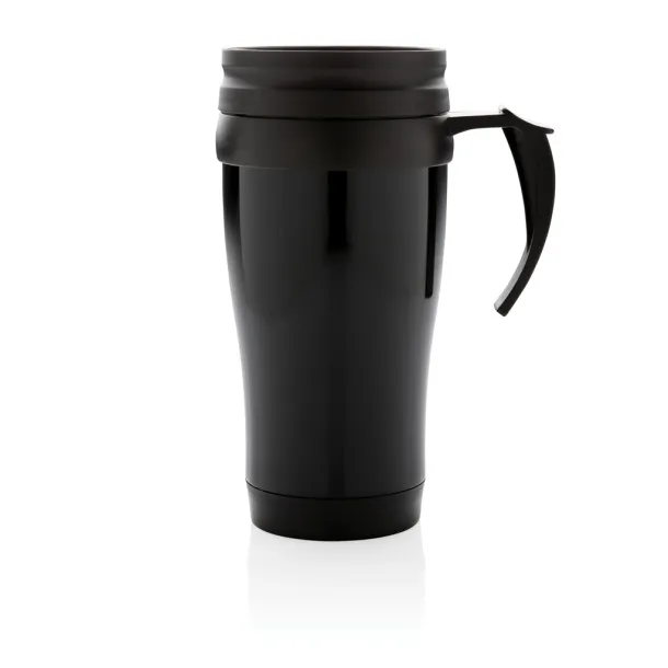 šalica od nehrđajućeg čelika, 350 ml - XD Collection Crna