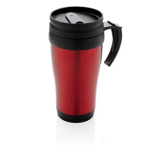  šalica od nehrđajućeg čelika, 350 ml - XD Collection Crvena 